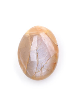 Moonstone Palm Stone