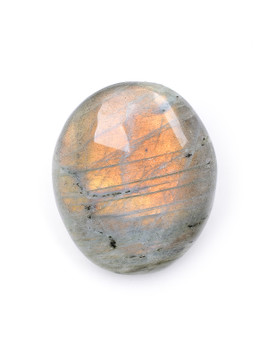 Orange Labradorite Palm Stone