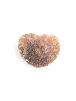 Citrine Geode Mini Heart