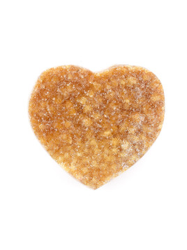 Citrine Geode Mini Heart