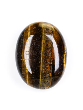 Tiger Eye Palm Stone