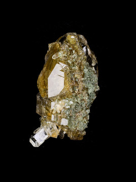 Himalayan Quartz with Chlorite and Rutile