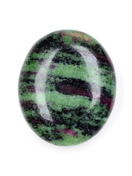 Ruby in Zoisite Palm Stone