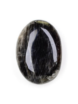 Black Moonstone Palm Stone