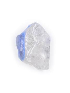 Tumbled Quartz with Dumortierite