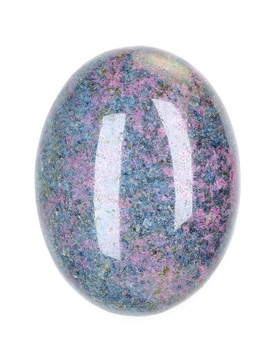 Ruby in Kyanite Palm Stone