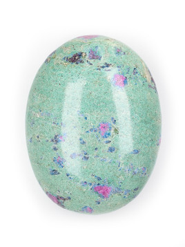 Ruby in Fuchsite Palm Stone