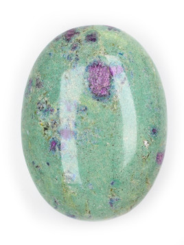 Ruby in Fuchsite Palm Stone