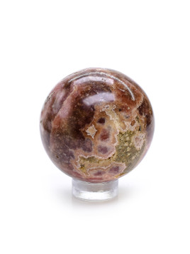 Rhodochrosite Sphere