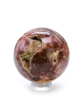 Rhodochrosite Sphere