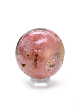 Rhodochrosite Sphere