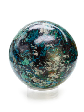 Chrysocolla Sphere