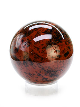 Mahogany Obsidian Sphere