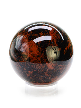 Mahogany Obsidian Sphere