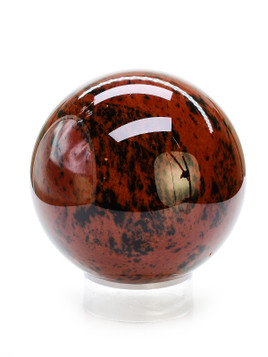 Mahogany Obsidian Sphere