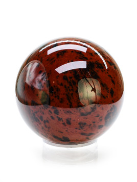 Mahogany Obsidian Sphere