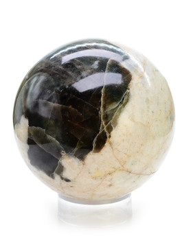 Cats Eye Feldspar Sphere