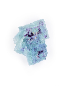 Bi-Color Cubic Fluorite