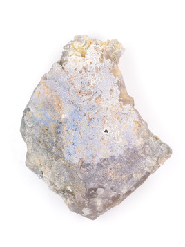 Agate with Chrysocolla and Copper