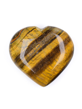 Tiger Eye Heart