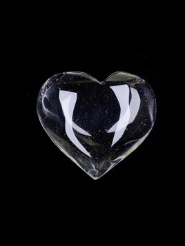 Clear Quartz Heart