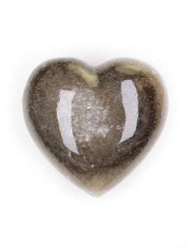 Zebra Calcite Heart
