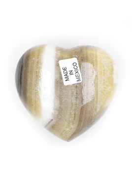 Zebra Calcite Heart