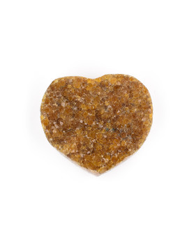 Citrine Geode Mini Heart