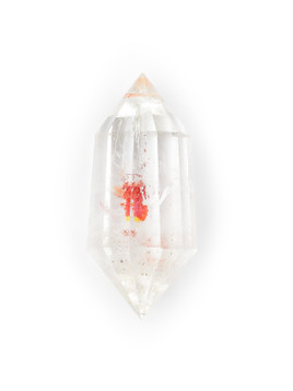 Fire Quartz Vogel Style Mini Wand