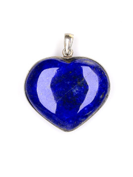 Lapis Heart Pendant