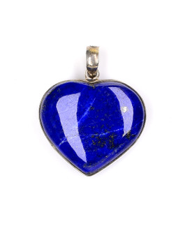 Lapis Heart Pendant