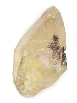 Citrine with Lepidolite and Tourmaline