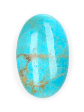 No 8 Turquoise AAAA Small Palm Stone