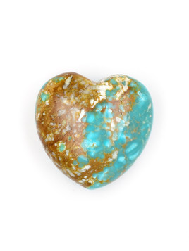 No 8 Turquoise AAA Mini Heart