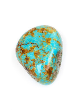 No 8 Turquoise AA Tumbled Stone