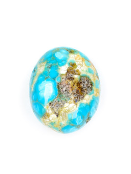 No 8 Turquoise AA Tumbled Stone