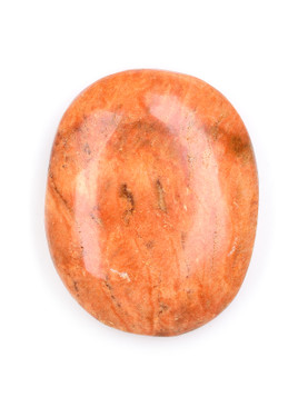 Red Sedona Jasper Palm Stone