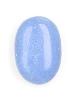 Angelite Palm Stone