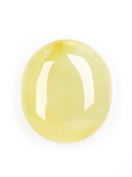 Green Calcite Palm Stone