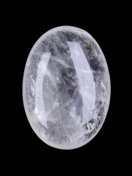 Clear Quartz Palm Stone