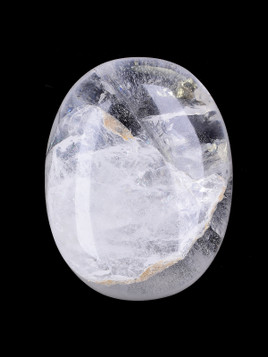 Clear Quartz Palm Stone