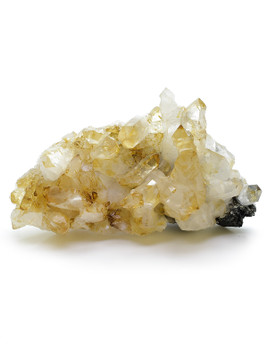 Chocolate Window Quartz Cluster