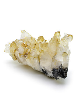 Chocolate Window Quartz Cluster