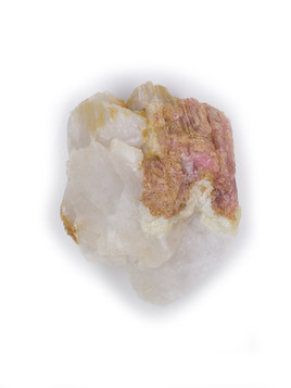 Pink Tourmaline in Quartz