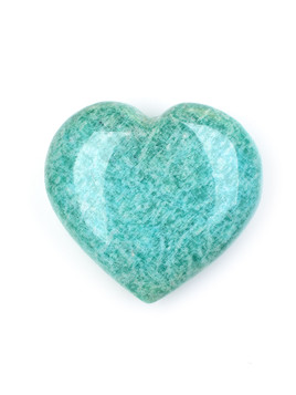 Amazonite Heart