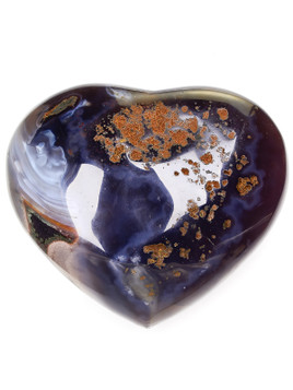 Amethyst Geode Heart