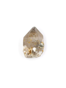 Garnet on Smoky Quartz Mini Point