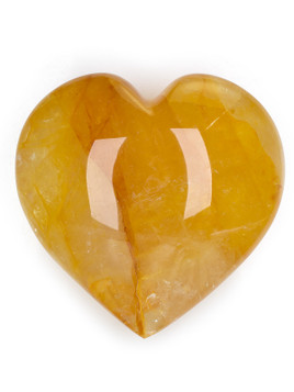 Golden Healer Quartz XL Heart