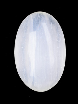 Selenite Palm Stone