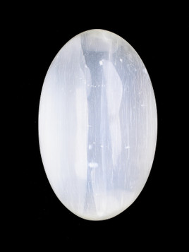 Selenite Palm Stone